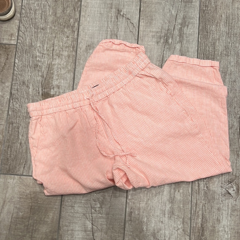 J Crew seersucker capri